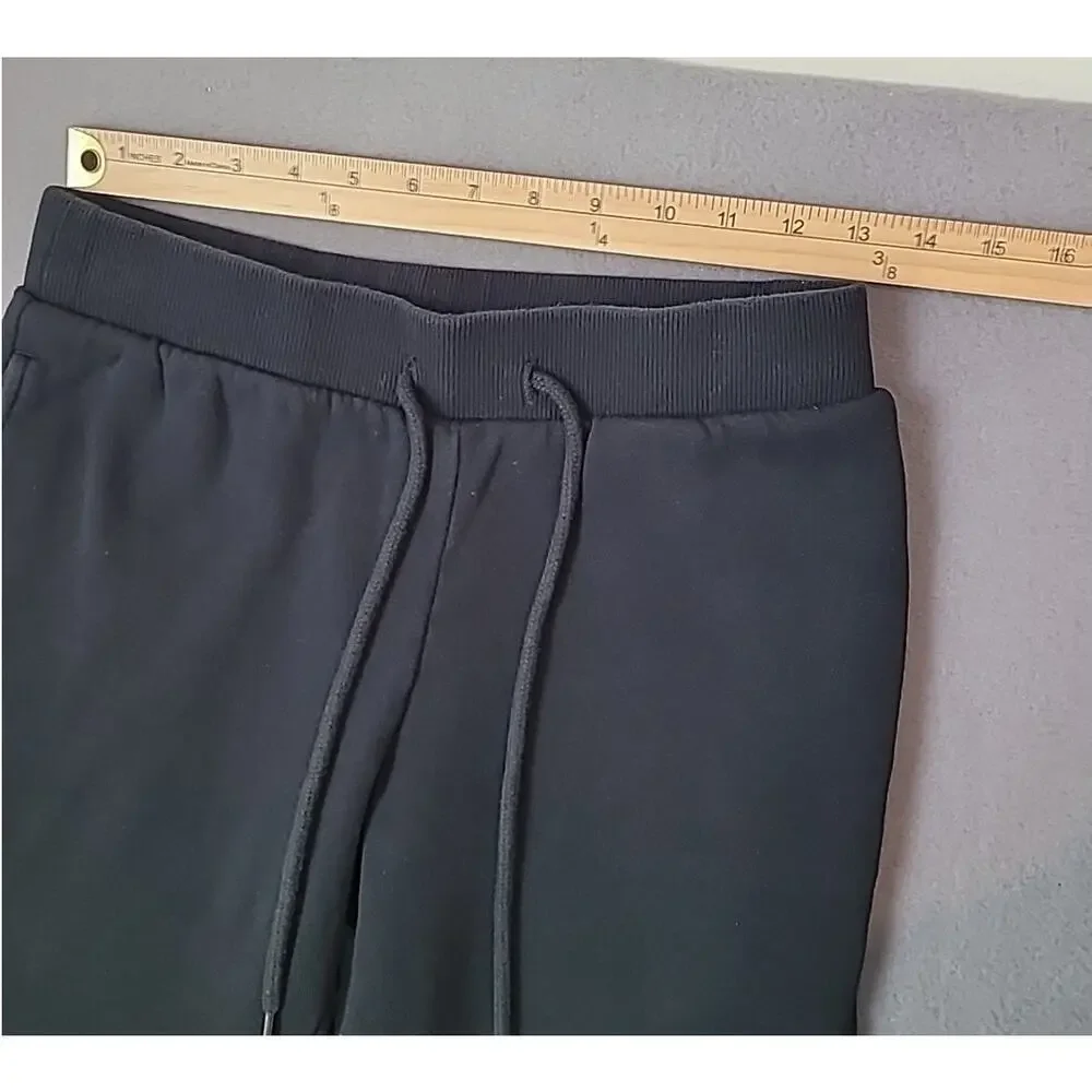 True Religion Logo Joggers Black White S EUC